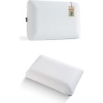 Relaxfit Boyun Destekli Visco Ortopedik Yastık, 58X38X13CM, Beyaz - 58 x 38 cm