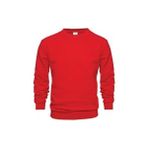 Relaxia Erkek Sweatshirt Bisiklet Yaka - M - Kırmızı