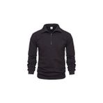 Relaxia Sweatshirt Erkek Yaka Fermuarlı - XS - Lacivert