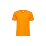 Relaxia Tişört Erkek V Yaka Penye - 2XL - Turuncu