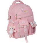 Relaxion 1450 Pembe İthal Kore Tarzı Unisex İlkokul Çocuk Sırt Çantası