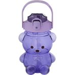 Relaxion Boyun Askılıklı, Hediyeli, İthal Lüx Ayıcıklı Mor Matara 1100 Ml.(449)