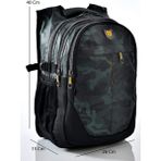 Relaxion Haki Kamuflaj Desenli Okul Sırt Çantası Unisex Kullanıma Uygun 45x35x20 cm Destekli