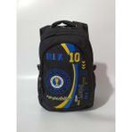 Relaxion Yarasa Sırt Çantası Siyah 40cm x 15cm x 26cm Su Geçirmez Laptop Bölmeli