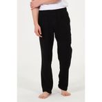 RELAXL %100 Pamuk Müslin Baggy Siyah Eşofman Pantolon Ev Giyim