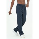 RELAXL 2XS-10XL Rahat Kalıp Pileli Yüksek Bel Erkek Lacivert Pantolon
