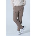RELAXL Battal Boy Pileli Regular Fit Vizon Erkek Kumaş Pantolon 2XS-10XL