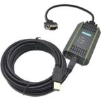 RelicRealm Siemens S7-200/300/400 Plc RS485 Profıbus Mpı Ppı Iletişimi Için Amsamotion USB Programlama Kablosu 6ES7972-0CB20-0XA0 (Yurt Dışından) - Siyah