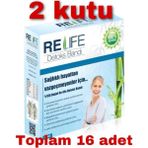 Relife 2 Adet x Detoks Ayak Bandı Detoks Bant Relife %100 Doğal