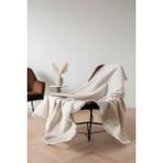 Rell Home %100 Pamuklu Lüks Kaymaz Koltuk Örtüsü | Koltuk Şalı | Çok Amaçlı Örtü - 170 x 300 cm - Bej