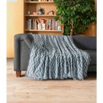 Rell Home Pamuklukoltuk Örtüsü | Çok Amaçlı Örtü | Çekyat Örtüsü | Çift Taraflı | Terletmez, Kaymaz, Toplanmaz - 170 x 220 cm - Bebe Mavisi