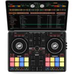 Reloop Ready | Serato DJ Lite (dahil) ve DJ Pro için tasarlanmış Kompakt 2-Kanal DJ Controller / Kontrolör | iOS ve iPadOS'ta Algoriddim djay Pro AI uygulamalarıyla tak ve çalıştır. (Mac/PC/iOS)