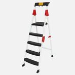 Rem Lüks 5 Basamaklı 174x159 cm Katlanabilir Ev Ofis Tipi Merdiven