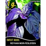 Rem Seeds 1gr Fesleğen Mor Renk Reyhan Tohumu