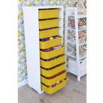 Remaks 9 Sepetli Oyuncak Dolabı Çok Amaçlı Dolap - Sarı