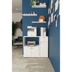 Remaks Bole 90 cm Çok Amaçlı Ofis evrak dolabı Beyaz