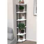 Remaks FLORA 6 RAFLI MOBLEN ÇİÇEKLİK SAKSILIK BALKON BAHÇE DEKOR RAF STAND-BEYAZ