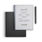 reMarkable 2 Paket - Deri Folyo | 10,3 inç reMarkable 2 Kağıt Tablet, Marker Plus Kalem Dahili Silgi ve Kitap Folyo Kılıf Siyah Premium Deri