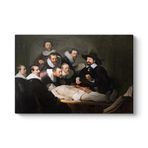 Rembrandt - Dr. Nicolaes Tulp'un Anatomi Dersi Tablosu 75 x 50
