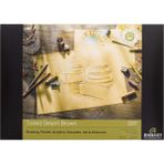 Rembrandt Toned Paper Resim Defteri Desert Brown A4 - Bej Kağıt - 50 Yaprak - Karışık-Çok Renkli - standart