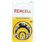 Remcell 10 6'lı 1.45V İşitme Cihazı Pili