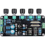 Remedy OPA2604+AD827JN Ön Amplifikatör Ton Kartı LM317 LM337 Regülatör (Yurt Dışından) - Siyah - 0,75 cm