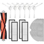 Remedy Xiaomi Mi 1c Aksesuarları Için 14 Adet Yan Fırçalar Filtre Döner Çalı (Yurt Dışından)