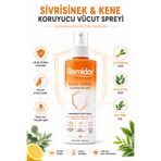 remidor Sivrisinek ve Kene Kovucu Vücut Spreyi Bitkisel Tüm Vücut İçin Seyahat Tatil Boy Tüm Gün Etki 100 mL