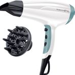 Remington Saç kurutma makinesi iyonları [hafif ve sessiz] Shine Therapy (2300 Watt, hafif ve düşük ses seviyesi, 3 ısıtma ve 2 üfleme kademesi, soğutma kademesi, şekillendirme başlığı ve difüzör),