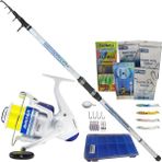 Remixon Avatar 4.00 mt Surf Casting Olta Takımı 50 Li Set Mavi