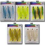 Remixon Curvy Shad 7.5 cm 3 gr 5 Adet Silikon Yem