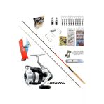 Remixon Red Zoom Karbon 270Cm 10-35Gr Daiwa Strikeforce 2500 B Kıyı Spin Olta Takımı Seti