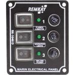 Remkay 12V 5'li İzoleli Dikey Switch Panel