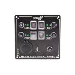 Remkay 12V 6'lı İzoleli Çakmaklı Switch Panel