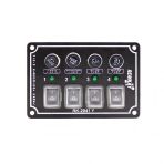 Remkay 12V İzoleli 10'lu Yatay Switch Panel