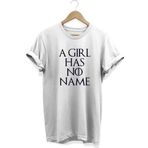 Remonz Game Of Thrones A Girl Has No Name Arya Stark Baskılı T-Shirt