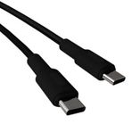 REMORAX Basic Type C-C, PD 30Watt Hızlı Şarj Kablosu, Siyah (100 CM)