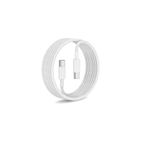 REMORAX Type C-C, ÖRGÜLÜ, GÜÇLENDİRİLMİŞ BOYUN, 60Watt PD Hızlı Şarj Kablosu, iPhone 15/16 ve Android İçin