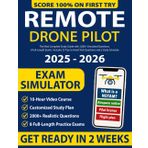 Remote Pilot Test Prep (FAA Part 107 Exam): The Most Complete Study Guide with 2,000+ Simulated Questions, 8 Full-Length Exams. Includes 25 Tips to Avoid Trick Questions and a Clear Study Schedule