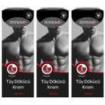 Remove 3x100 ml For Men Tüy Dökücü Krem