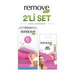 remove Ağda Kalemi 4 ml + Sir Ağda Bandı Hassas Ciltler 52'li