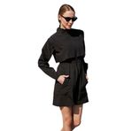 Remsa Mayo Kadın Tesettür Yüzücü Mayosu, Tulum Spor Paraşüt Yarı Kapalı, Siyah, 3XL Beden R100