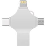 Remstdrk Otg 4in1 Cep Telefonu Çok Fonksiyonlu USB Flash Bellek 128 GB Type-C, Micro Sd ve Kart Okuyucu - Çok Renkli