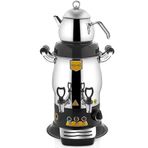 Remta 5 lt 900 W R25 Mini Çift Demlikli Elektrikli Çay Makinesi Semaver