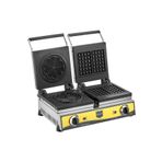 Remta Çiftli Kare Çiçek Model 16 Çap W20 Elektrikli Waffle Makinası