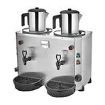 Remta DE15 Jumbo 9+9 Litre Çift Kazanlı Çay Makinesi
