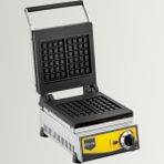 Remta Döküm Kare Model Waffle Makinası Elektrikli - W10 - Inox