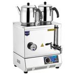 Remta Elektrikli Ep 02 Demlik 23 Lt Çay Ocağı Kazanı Pleytsiz-Demlik Dahil Değildir