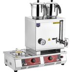 Remta Elektrikli+Gazlı Çay Ocağı 2 Demlikli 24 Litre N11E