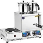 Remta K34 40 Model Çift Demlikli Çay Ocağı